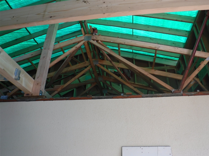 Extension bois à Frozes (86)